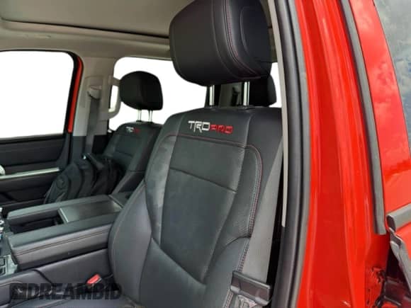 2023 Toyota Tundra TRD Pro Hybrid with VIN 5TFPC5DB1PX017292, listed as a Copart auction lot 89844935 with 31,807 mi miles and Clean title. Bid and sale history available at DreamBid. Image 5.