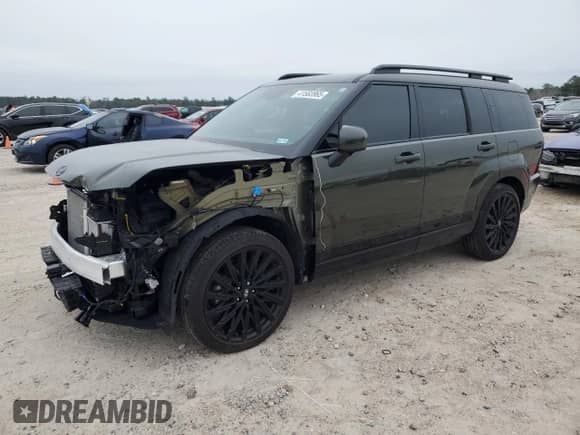 2024 Hyundai Santa Fe Calligraphy с VIN 5NMP5DGL7RH045733, выставлен на аукционе Copart как лот 41583965 с пробегом 4 653 миль миль и Списание • Salvage title. История ставок и продаж доступна на DreamBid. Изображение 1.