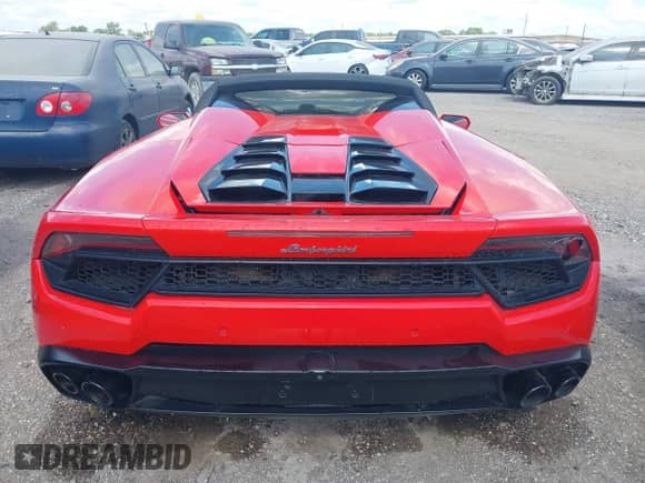 2018 Lamborghini Huracan with VIN ZHWUR2ZF7JLA10206, listed as a IAAI auction lot 43366325 with 22,952 mi miles and . Bid and sale history available at DreamBid. Image 16.