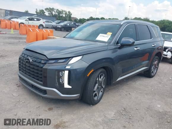 2023 Hyundai Palisade Limited with VIN KM8R54GE9PU505146, listed as a IAAI auction lot 42986232 with 52,129 mi miles and . Bid and sale history available at DreamBid. Image 17.
