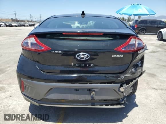 2019 Hyundai Ioniq Limited with VIN KMHC05LH3KU043105, listed as a Copart auction lot 57809855 with 72,647 mi miles and Salvage title. Bid and sale history available at DreamBid. Image 6.