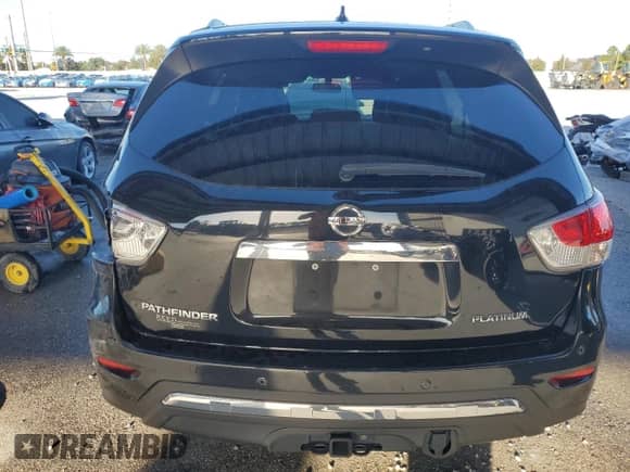 2015 Nissan Pathfinder S with VIN 5N1AR2MN0FC705864, listed as a Copart auction lot 84811605 with 171,059 mi miles and Salvage title. Bid and sale history available at DreamBid. Image 6.