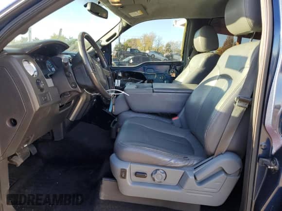 2013 Ford F-150 Lariat with VIN 1FTFW1ET1DKF47662, listed as a Copart auction lot 86093155 with 179,496 mi miles and Salvage title. Bid and sale history available at DreamBid. Image 7.