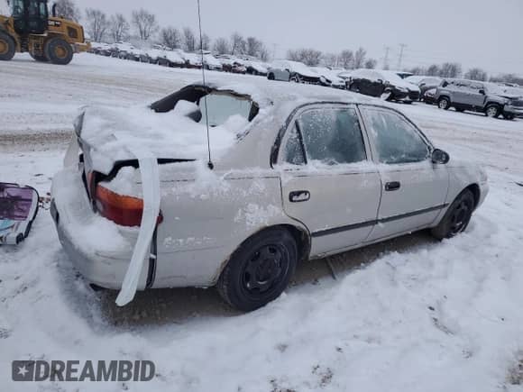 2000 Chevrolet Prizm LSi с VIN 1Y1SK528XYZ420547, выставлен на аукционе Copart как лот 84300474 с пробегом 143 323 миль миль и Списание • Salvage title. История ставок и продаж доступна на DreamBid. Изображение 3.