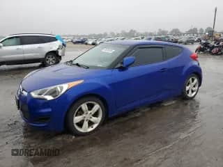2014 Hyundai Veloster with VIN KMHTC6AD9EU215087, listed as a Copart auction lot 90335265 with 125,268 mi miles and Clean title. Bid and sale history available at DreamBid. Image 1.