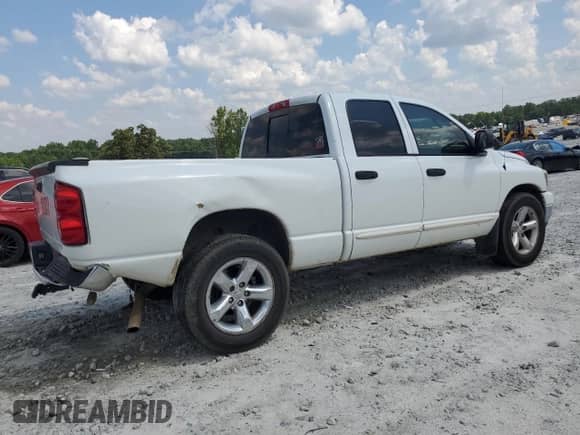 2007 Dodge 1500 SLT с VIN 1D7HA18P57S130173, выставлен на аукционе Copart как лот 59929565 с пробегом 256 251 миль миль и Списание • Salvage title. История ставок и продаж доступна на DreamBid. Изображение 3.