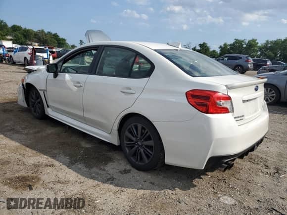 2021 Subaru WRX with VIN JF1VA1A64M9812470, listed as a Copart auction lot 64954675 with 53,547 mi miles and Salvage title. Bid and sale history available at DreamBid. Image 2.