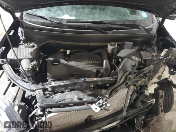 2021 Chevrolet Equinox LT with VIN 3GNAXUEVXML361442, listed as a Copart auction lot 80756455 with 38,483 mi miles and Salvage title. Bid and sale history available at DreamBid. Image 12.