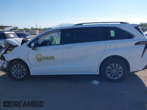 2023 Toyota Sienna LE with VIN 5TDKRKEC7PS174507, listed as a IAAI auction lot 40441607 with 23,369 mi miles and . Bid and sale history available at DreamBid. Image 15.
