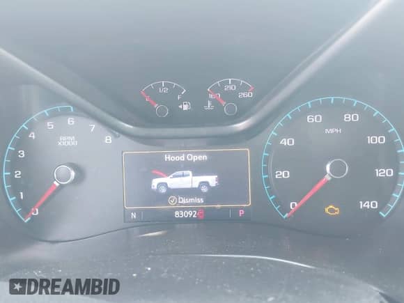 2022 Chevrolet Colorado 4WD Z71 z VIN 1GCGTDEN7N1105296, wystawiony jako IAAI lot #42553532 z przebiegiem 83 092 mil mil oraz . Historia ofert i sprzedaży dostępna na DreamBid. Obrazek 7.