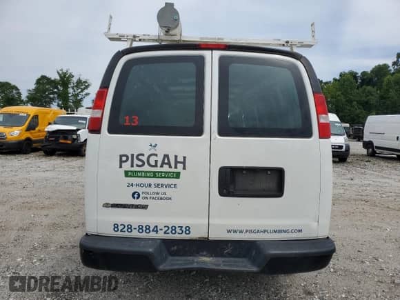 2019 Chevrolet Express Cargo с VIN 1GCWGBFP7K1184095, выставлен на аукционе Copart как лот 59886845 с пробегом 136 345 миль миль и Списание • Salvage title. История ставок и продаж доступна на DreamBid. Изображение 6.