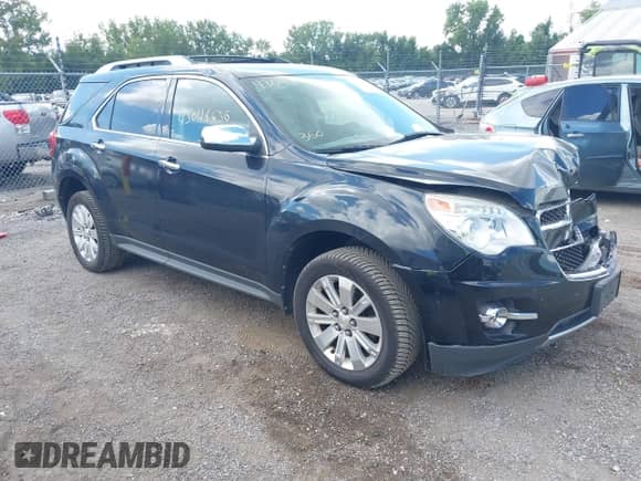 2011 Chevrolet Equinox LTZ with VIN 2CNFLGE53B6433218, listed as a IAAI auction lot 43048632 with 110,035 mi miles and . Bid and sale history available at DreamBid. Image 1.