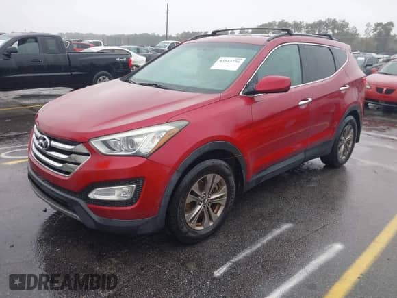 2014 Hyundai Santa Fe z VIN 5XYZU3LB9EG230874, wystawiony jako IAAI lot #43545756 z przebiegiem 150 665 mil mil oraz . Historia ofert i sprzedaży dostępna na DreamBid. Obrazek 2.