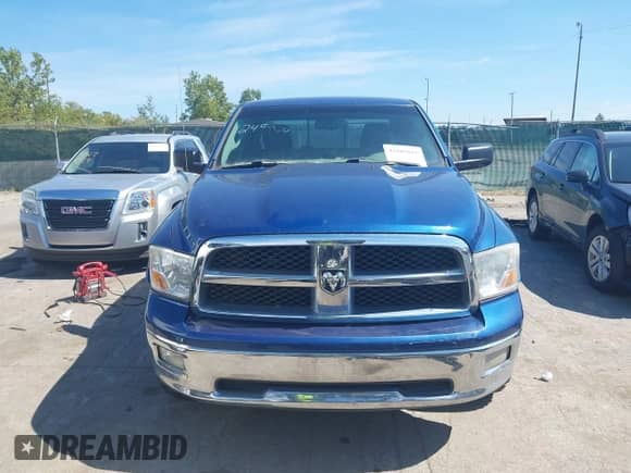 2009 Dodge 1500 SLT with VIN 1D3HV18T59S753587, listed as a IAAI auction lot 43185816 with 279,907 mi miles and . Bid and sale history available at DreamBid. Image 12.