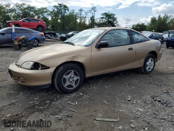 2000 Chevrolet Cavalier with VIN 1G1JC1245Y7208887, listed as a Copart auction lot 80425045 with 120,609 mi miles and Salvage title. Bid and sale history available at DreamBid. Image 1.