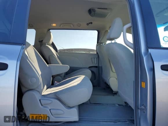 2012 Toyota Sienna with VIN 5TDZK3DC0CS202667, listed as a Copart auction lot 80489835 with 192,309 mi miles and Clean title. Bid and sale history available at DreamBid. Image 11.