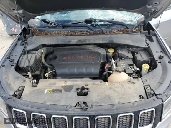 2017 Jeep Compass Sport with VIN 3C4NJDAB7HT656026, listed as a Copart auction lot 57790745 with Not provided miles and Non repairable. Bid and sale history available at DreamBid. Image 12.