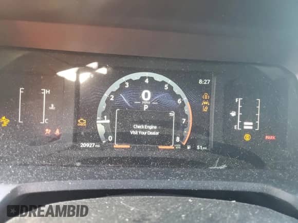 2024 Toyota Tacoma TRD Off Road with VIN 3TMLB5JN4RM068097, listed as a Copart auction lot 81422325 with 20,927 mi miles and Salvage title. Bid and sale history available at DreamBid. Image 9.