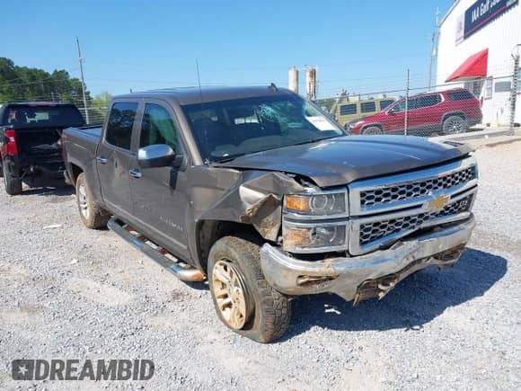 2014 Chevrolet Silverado 1500 LTZ z VIN 3GCUKSECXEG470047, wystawiony jako IAAI lot #41978679 z przebiegiem Nie podano mil oraz . Historia ofert i sprzedaży dostępna na DreamBid. Obrazek 1.