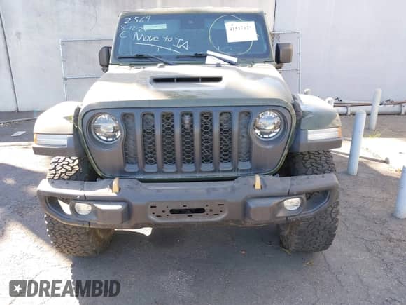 2022 Jeep Wrangler Unlimited Rubicon 392 with VIN 1C4JJXSJ5NW208332, listed as a IAAI auction lot 41517128 with Not provided miles and . Bid and sale history available at DreamBid. Image 13.