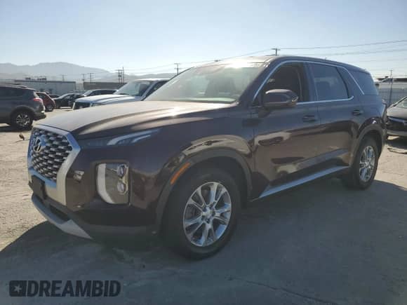 2022 Hyundai Palisade SE z VIN KM8R14HE8NU375447, wystawiony jako Copart lot #65284325 z przebiegiem 127 039 mil mil oraz Szkoda całkowita • Salvage title. Historia ofert i sprzedaży dostępna na DreamBid. Obrazek 1.