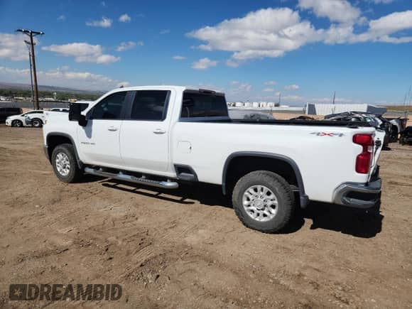 2020 Chevrolet Silverado 2500HD LT z VIN 1GC1YNE7XLF248161, wystawiony jako Copart lot #71749955 z przebiegiem 152 509 mil mil oraz Szkoda całkowita • Salvage title. Historia ofert i sprzedaży dostępna na DreamBid. Obrazek 2.