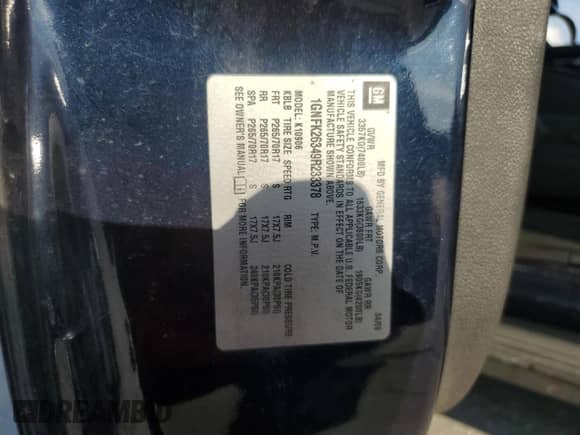 2009 Chevrolet Suburban 2LT с VIN 1GNFK26349R233378, выставлен на аукционе Copart как лот 85160105 с пробегом 214 331 миль миль и Чистый • Clean title. История ставок и продаж доступна на DreamBid. Изображение 13.