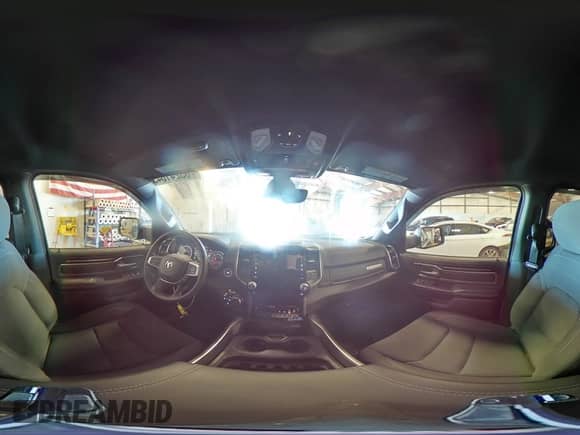 2024 Ram 1500 Big Horn with VIN 1C6RRFFG7RN141675, listed as a Copart auction lot 65241645 with 24,636 mi miles and Salvage title. Bid and sale history available at DreamBid. Image 14.