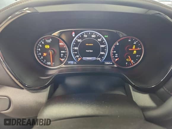 2020 Chevrolet Blazer RS z VIN 3GNKBKRS0LS721961, wystawiony jako Copart lot #82173095 z przebiegiem 72 860 mil mil oraz Nie do naprawy • Non repairable. Historia ofert i sprzedaży dostępna na DreamBid. Obrazek 9.