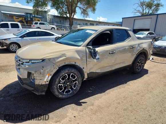 2024 Hyundai Santa Cruz SEL с VIN 5NTJBDDE0RH111810, выставлен на аукционе Copart как лот 80141545 с пробегом 23 406 миль миль и Списание • Salvage title. История ставок и продаж доступна на DreamBid. Изображение 1.