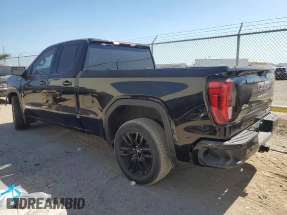 2019 GMC Sierra 1500 Elevation with VIN 1GTR8CEDXKZ423048, listed as a Copart auction lot 76867424 with 84,882 mi miles and Salvage title. Bid and sale history available at DreamBid. Image 2.