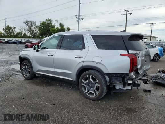 2023 Hyundai Palisade Limited with VIN KM8R54GE6PU526925, listed as a Copart auction lot 70000015 with 22,004 mi miles and Salvage title. Bid and sale history available at DreamBid. Image 2.