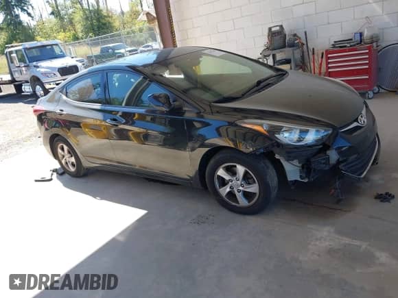 2014 Hyundai Elantra SE z VIN KMHDH4AE5EU054269, wystawiony jako IAAI lot #42677390 z przebiegiem Nie podano mil oraz . Historia ofert i sprzedaży dostępna na DreamBid. Obrazek 1.