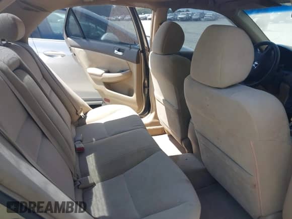 2003 Honda Accord LX with VIN 1HGCM55363A079370, listed as a IAAI auction lot 43053060 with 244,462 mi miles and . Bid and sale history available at DreamBid. Image 8.