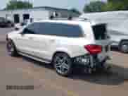 2017 Mercedes-Benz GLS 550 with VIN 4JGDF7DE4HA879647, listed as a IAAI auction lot 39999023 with 97,372 mi miles and . Bid and sale history available at DreamBid. Image 3.