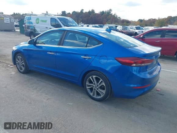 2017 Hyundai Elantra SE with VIN 5NPD84LF3HH178145, listed as a IAAI auction lot 43521400 with 125,908 mi miles and . Bid and sale history available at DreamBid. Image 3.