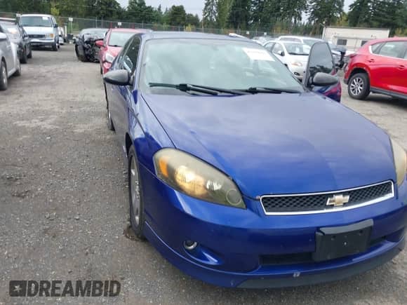 2006 Chevrolet Monte Carlo SS with VIN 2G1WL16C769312929, listed as a IAAI auction lot 43359664 with 182,938 mi miles and . Bid and sale history available at DreamBid. Image 6.