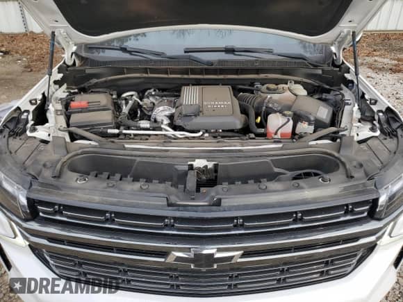 2021 Chevrolet Tahoe with VIN 1GNSCRKT5MR327806, listed as a Copart auction lot 45908085 with 83,139 mi miles and Salvage title. Bid and sale history available at DreamBid. Image 12.