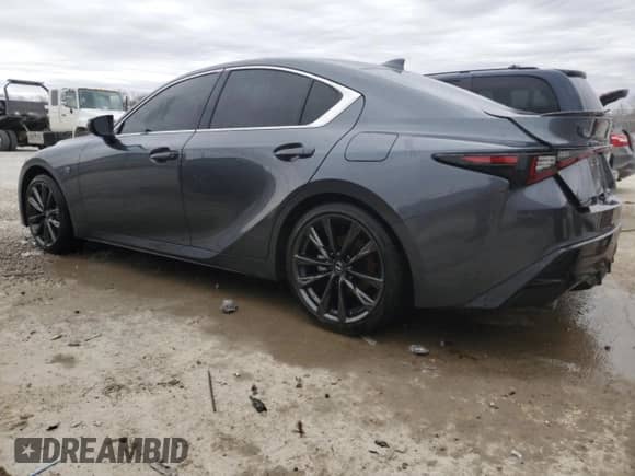 2024 Lexus IS 350 F Sport z VIN JTHBZ1E21R5037376, wystawiony jako Copart lot #46793895 z przebiegiem Nie podano mil oraz Nie do naprawy • Non repairable. Historia ofert i sprzedaży dostępna na DreamBid. Obrazek 2.