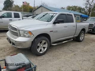 2014 Ram 1500 Big Horn with VIN 1C6RR7GM1ES359780, listed as a Copart auction lot 78443744 with 160,154 mi miles and Salvage title. Bid and sale history available at DreamBid. Image 1.