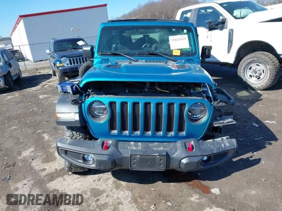 2020 Jeep Wrangler Rubicon with VIN 1C4HJXCG9LW233152, listed as a IAAI auction lot 41623515 with 88,548 mi miles and . Bid and sale history available at DreamBid. Image 13.