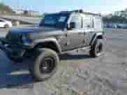 2021 Jeep Wrangler Unlimited Sahara High Altitude with VIN 1C4HJXEM8MW670290, listed as a IAAI auction lot 41547689 with 21,862 mi miles and . Bid and sale history available at DreamBid. Image 2.