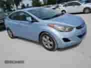 2012 Hyundai Elantra Limited with VIN KMHDH4AE2CU468039, listed as a Copart auction lot 81207285 with 117,758 mi miles and Salvage title. Bid and sale history available at DreamBid. Image 4.