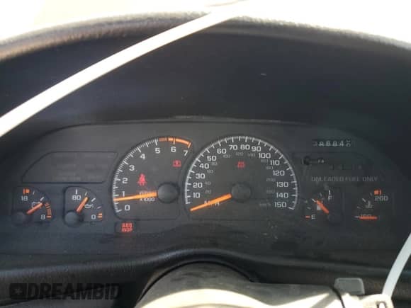 1994 Chevrolet Camaro Z28 with VIN 2G1FP22P4R2160897, listed as a Copart auction lot 50399935 with 86,849 mi miles and Salvage title. Bid and sale history available at DreamBid. Image 9.