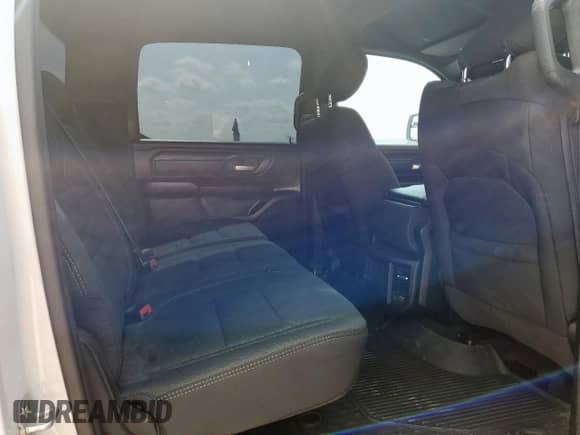 2025 Ram 1500 Tradesman with VIN 1C6RRFGG6SN543501, listed as a Copart auction lot 61486845 with 9,729 mi miles and Salvage title. Bid and sale history available at DreamBid. Image 10.