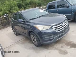 2016 Hyundai Santa Fe with VIN 5XYZT3LB1GG314676, listed as a IAAI auction lot 43166964 with 145,136 mi miles and . Bid and sale history available at DreamBid. Image 1.