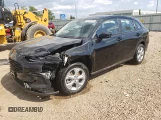 2025 Honda HR-V LX with VIN 3CZRZ1H37SM750541, listed as a Copart auction lot 63195055 with 6,594 mi miles and Salvage title. Bid and sale history available at DreamBid. Image 1.