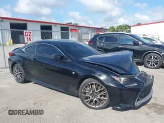 2017 Lexus RC 200t with VIN JTHHA5BC9H5006980, listed as a IAAI auction lot 39800517 with 112,939 mi miles and . Bid and sale history available at DreamBid. Image 1.