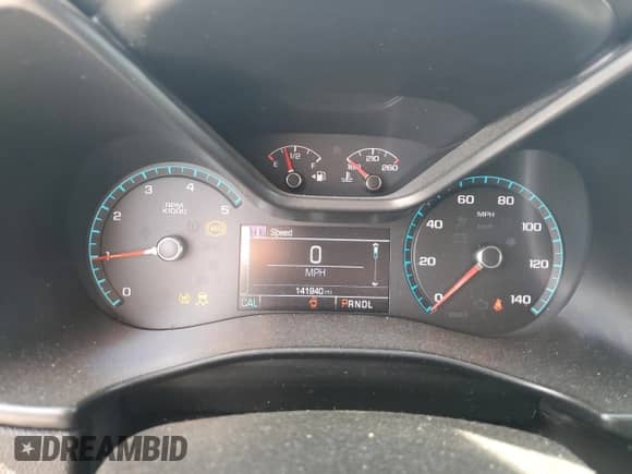 2018 Chevrolet Colorado 4WD ZR2 with VIN 1GCPTEE13J1201438, listed as a Copart auction lot 50608135 with 141,940 mi miles and Salvage title. Bid and sale history available at DreamBid. Image 9.