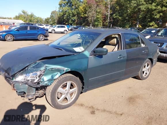 2003 Honda Accord EX with VIN 1HGCM566X3A053296, listed as a IAAI auction lot 43397463 with 284,088 mi miles and . Bid and sale history available at DreamBid. Image 18.